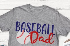 Baseball Dad SVG DXF PNG Cut File Product Image 1