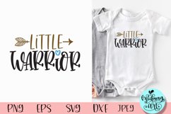 Little warrior svg, baby svg Product Image 1