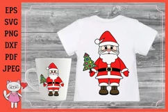 Santa SVG ,Santa SVG Cut Files ,Christmas SVG Product Image 2