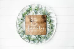 Family Sign SVG - Farmhouse Decor SVG Product Image 2