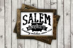 Grunge Salem University cut File - SVG DXF EPS AI PNG Product Image 4