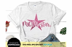 Mother Day svg - Momstar svg png - Mom Inspiration Svg Png Product Image 4