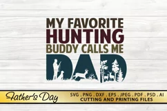 Dad Hunting SVG PNG DXF EPS Father's Day SVG Files Product Image 1