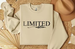 Limited Edition Svg, Inspirational Quote Svg, Positive Svg Product Image 2
