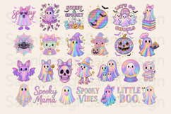 Iridescent Halloween PNG Bundle, Halloween Coquette Design Product Image 2