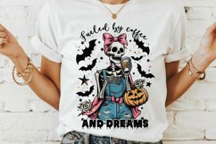 Funny Coffee Skeleton saying Sublimation BUNDLE. Product Image 4