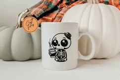 Halloween skeleton baby, Svg File For Cricut. PNG. Product Image 2