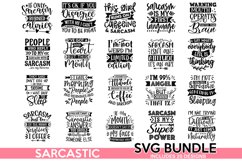 Funny Quote svg Bundle, Sarcastic svg, Sarcastic bundle svg Product Image 1