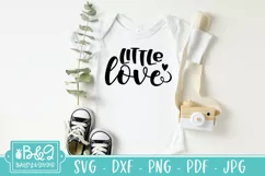 Baby SVG - Little Love - Newborn SVG Cut File Product Image 3