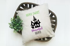 Home Sweet Haunted Home SVG Cut File -Halloween SVG File Product Image 4