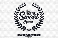 SALE! Home sweet home svg, home sweet home silhouette Product Image 1
