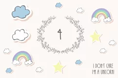 Unicorns set - Free Design of The Week Product Image 3