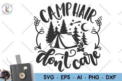 Camping -Cabin hair dont care svg Product Image 1