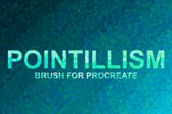 Pointillism brush for procreate 5 Product Image 1