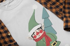 Christmas characters - Santa, Elf, Bear, Deer, Fox, Hedgehog Product Image 4