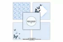 Blue dreams Baby Boy Paper Pack Fashion Illustration Product Image 3