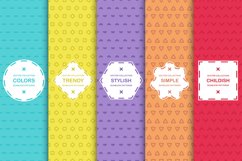 Vibrant seamless simple patterns Product Image 1