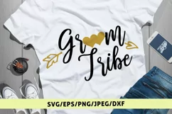 Groom Tribe - Weddings SVG EPS DXF PNG Cutting Files Product Image 1
