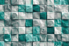 Colorful Ceramic Damage Tiles Background Wallpaper Product Image 1