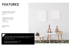 Two Frames and Wall Mockup Set Product Image 7
