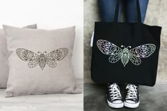 Butterfly svg, butterfly mandala, butterfly zentangle moth Product Image 2