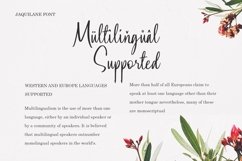 Web Font Jaquilane Product Image 7