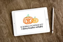 Procreate - Scribble Pumpkin Stamp Kit Product Image 1