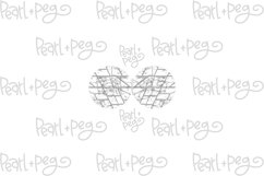 Grunge Round Laser Engraved Earring Download Product Image 2