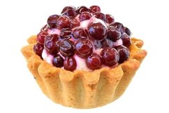 Stock Photo - Tartlet cake with cream Product Image 1