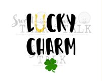 St. Patricks Day svg png jpg dxf, Lucky Charm  Product Image 1