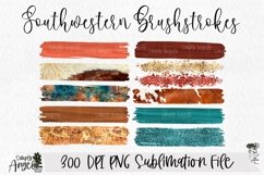 Brushstrokes PNG Sublimation Design - Southwestern Product Image 2