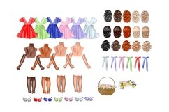 Flower Girl DIY Clipart Product Image 2