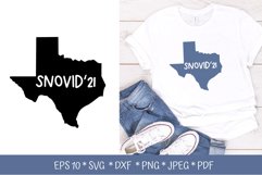 I Survived Snovid 2021. Motivational Quote SVG. Snovid 21 Product Image 1