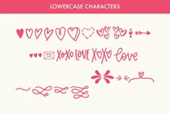 Love Struck, Thick Valentine's Heart Font - Free Font Of The Week Product Image 2