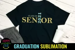 Senior Class of 2021 Sublimation- Graduation Sublimation PNG Product Image 2