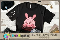 Kiss my cotton tail Svg, Easter Bunny Svg, Easter Svg Product Image 2