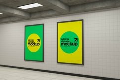 Subway Two Signage Mockup Product Image 1