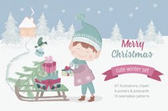 Merry Christmas Illustration Set Product Image 1