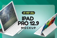 iPad Pro 12.9 Mockup Product Image 2