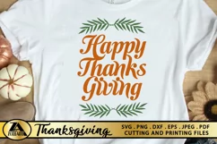Thanksgiving SVG PNG EPS DXF Thanks SVG Black Friday SVG Product Image 1
