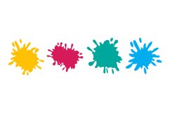 Paint Splash Illustrations Product Image 1