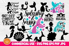 Free Free 55 Silhouette Cameo Mermaid Tail Svg SVG PNG EPS DXF File