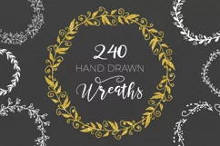 240 Wedding Wreaths - Free Design of The Week Product Image 1