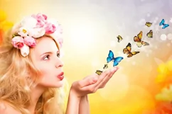 100 BUTTERFLIES TRANSPARENT PNG FILES, PHOTOSHOP OVERLAYS Product Image 5