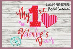 My First Valentines Day SVG Product Image 1