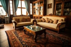Interior of Italian Living Room 27 Product Image 2