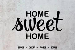 Home sweet home svg, Sweet home laurel wreath svg Product Image 4