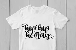 Hip Hip Hooray - Party SVG EPS DXF PNG Cutting Files Product Image 2