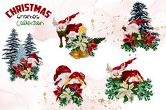 Watercolor Christmas Gnomes Collection Product Image 6