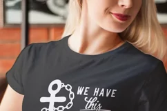 Hope an Anchor for the soul - Hebrews 6 19 SVG PNG EPS DXF Product Image 4